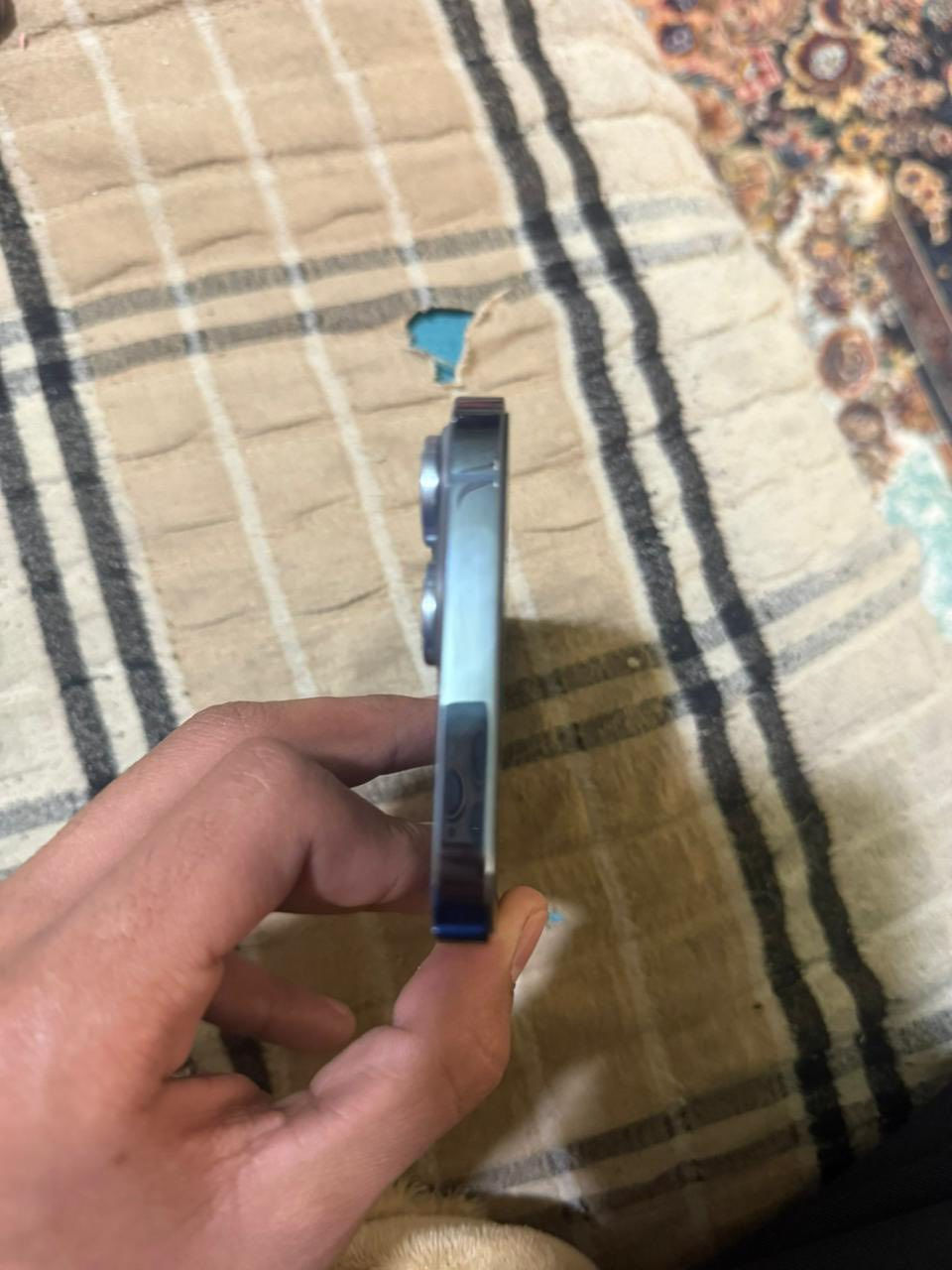 سلام عليكم 13برو ماكس أمريكي مستبدل بطاريه فقط اصليه تفصيخ بطاريه 85 ذاكره 256 الباقي كله مكفول جهاز كلش نضيف مكاني بغداد العبيدي السعر575وبي مجال قليل***********متواجد خاص؟
