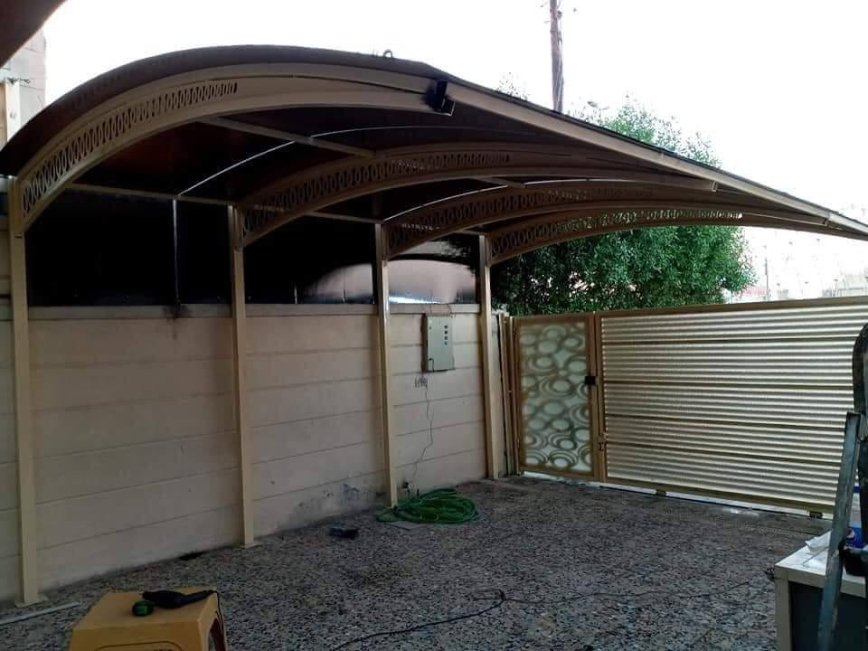 ***********
*********** 

🥰رتب بيتك واحمي بيتك🥰 من حراره الشمس والامطار

          
          ________________________
حديد ثقيل ونوعيه ممتازه 

(مواد العمل)
حديد ثقيل 2ملم

 نوعيه ممتازه 

______________________ 
مستعدون لكافة الدور السكنيه
 ودوائر الدوله والمخازن الكبيره
➖➖➖➖➖➖➖➖➖➖
موصل صناعه الكرامه جانب الايسر
***********
***********

مستعدون لعمل جميع اعمال الحداده
ابواب شبابيك كل مع يخص الحداده
