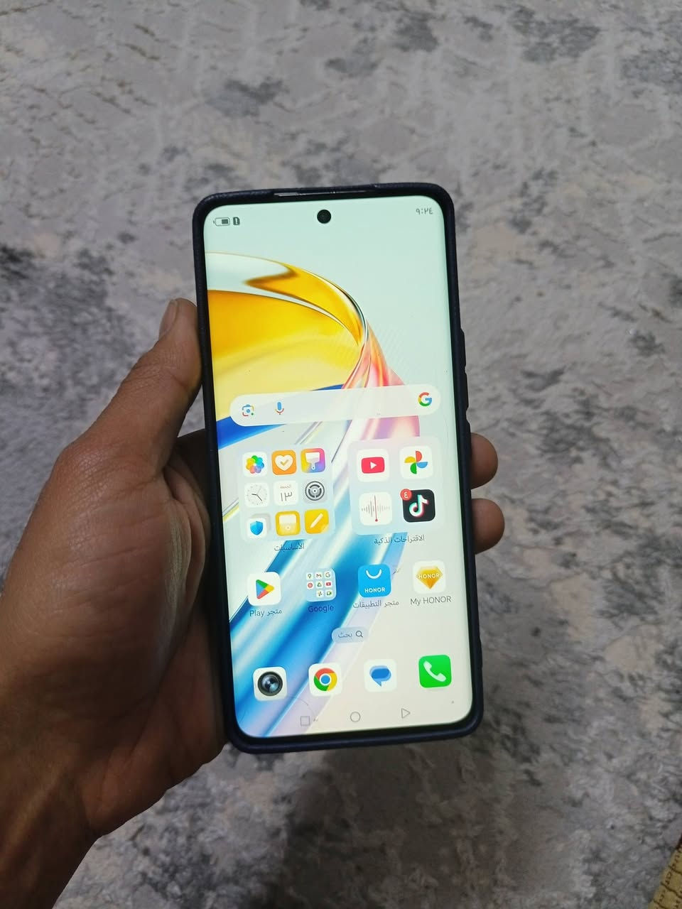 هونر X9b 5g نضيف
.
هونر X9b 5g  نضيف 
.
ذاكرة 256 رام 12  
.
بصمه بالشاشه شاشه امولد 
.
شاشه منحنية 
.
مواصفاته معروفه 
.
ملاحظه بي فطر ناعم بالشاشه + بالمخابرة تفتح سبيكر 
.
باقي كله شغال مرتب 
.
سعره 170 وبي مجال بسيط 
.
رقمي ***********
.
مكاني كربلا الجاير 
.
