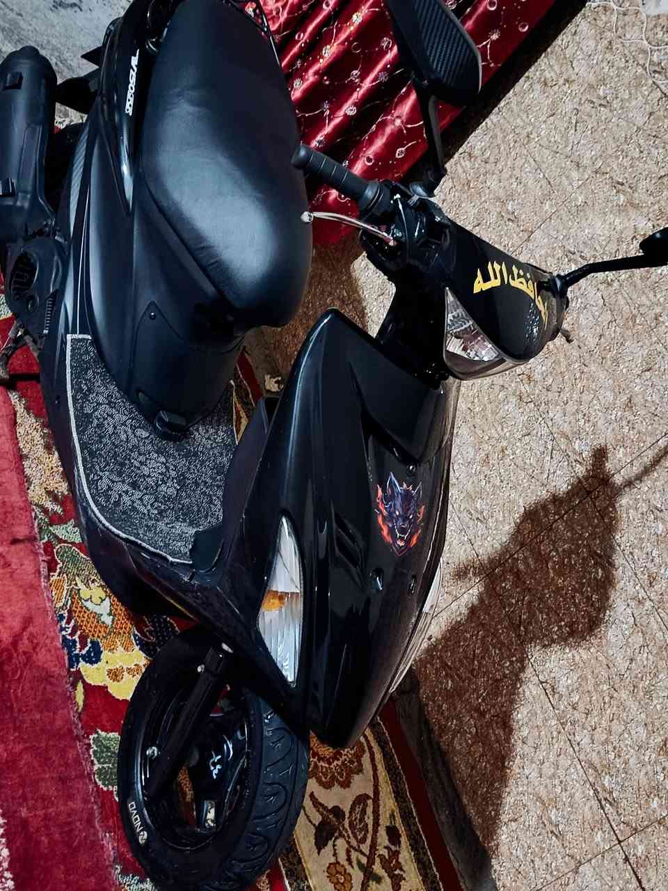 #الجميع
بسم الله ماشاء الله صلو على الحبيب محمد
#متاح دراجه ساسوكي ادرس #ياباني نوزل نكره سلف الدراجه رنبه الدراجه لوك نضافتها 100 100 الكهربائيات كلها شغاله مكانها فلوجه ملاحظه الدراجه بدون اوراق وكفلها من كل عيب السعر 650 للاستفسار  ‏‪***********‬‏
