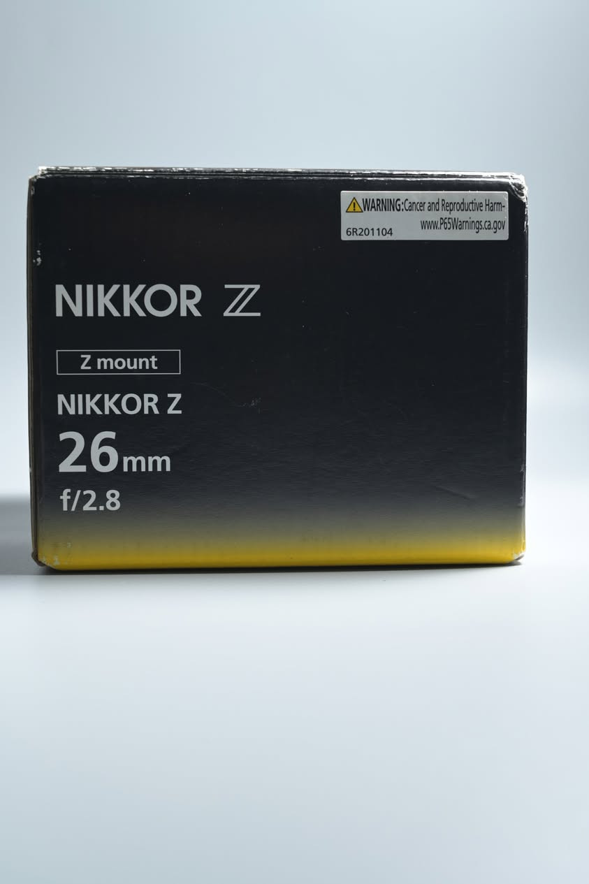 من رخصة الادمن المحتــرم
للبيع عدسة Nikon Nikkor Z 26mm f/2.8
نظيفة جدا جدا واستخدام منزلــي قليل
السعر 475 الف


**إذا كنت صاحب هذا الإعلان وتريد حذفه لأي سبب، رجاءا أرسل رسالة إلى الدعم الفني**