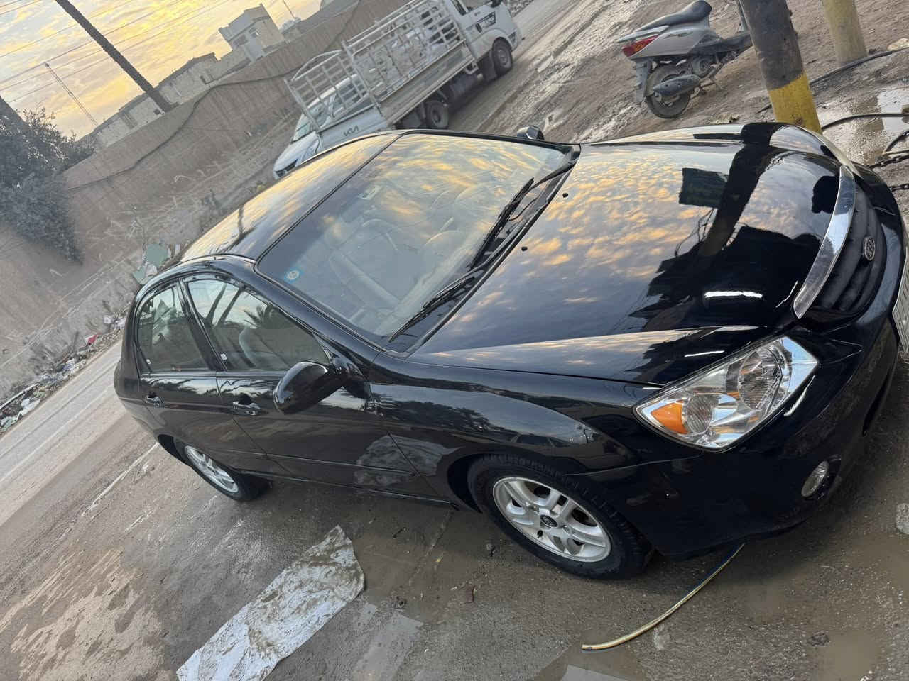 السلام عليكم كيا سبكترا موديل 2004 مكينه2000تعمير جديد على أيدي  صبغ عام لجماليه بدون حادث السعر 70بغداد الكاضميه الطي رقم الهاتف ***********
