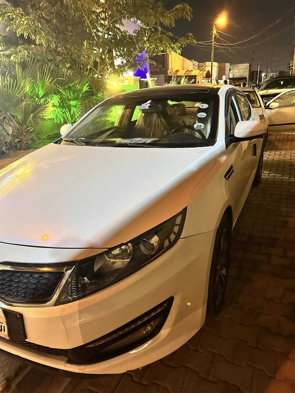 السلام عليكم للبيع
نـــوع السيــــارة : أوبتيما 
المـــــــوديــــــل :2011
لـون الســـــــيارة : ابيض 
عدد الاسطوانات : 4. 
حجـــم المحــرك : 2000
رقــــم اللوحـــــة : اربيل. 
تبريد.            شرط. 
سيارة.       خليجية. 
مكينة. و كير.       شرط 
حداية.  خلفي امامي 
كلة.    جديد. ع ايدي.  
تخم تاير. جديد. مع ويل
- [ ] كشنات كهربائي 
- [ ] كراسي. كهرباء 
- [ ] سيارة.  خليجية. 
- [ ] سيارة.     ماشية.    155 كيلو. مو ميل. 
- [ ] الملاحظـــــــات  سيارة. 
- [ ] رحمه الله والديك. عطرنة. كلمة طيبة. 
- [ ] مكان سيارة بالدوانية. 
- [ ] السعر              125. بيها مجال. 
- [ ] اخوان كلشي مذكور واضح كدامكم 
***********
