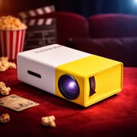 السعر 30 الف والتوصيل مجانا 07734780595 🎬✨ بروجكتر LED صغير محمول 🎶📽️ ...