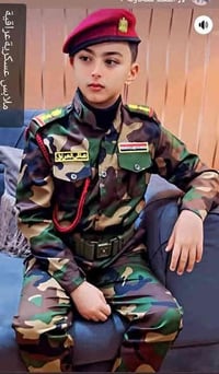 بدلة عسكرية أطفال • رتبة وعلايم • مقاسات ٥-١٤