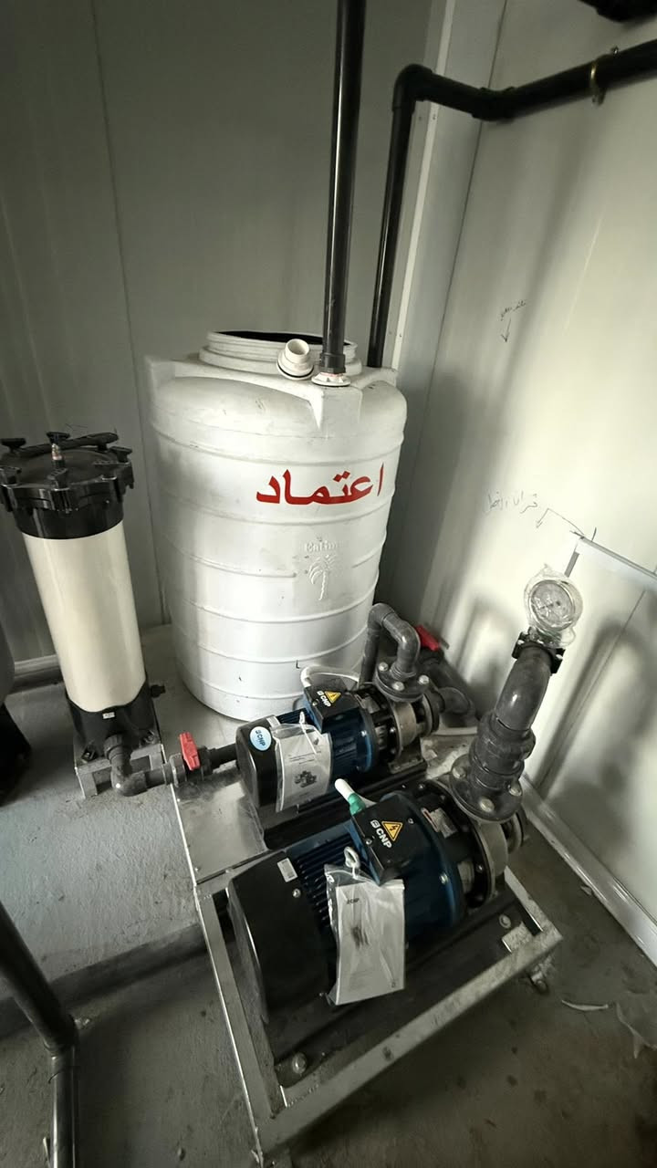 تم تجهيز محطه RO
بطاقه 9 م / بساعه الي احد شركات النفطيه
للاستفسار:***********
#محطات #تحلية
