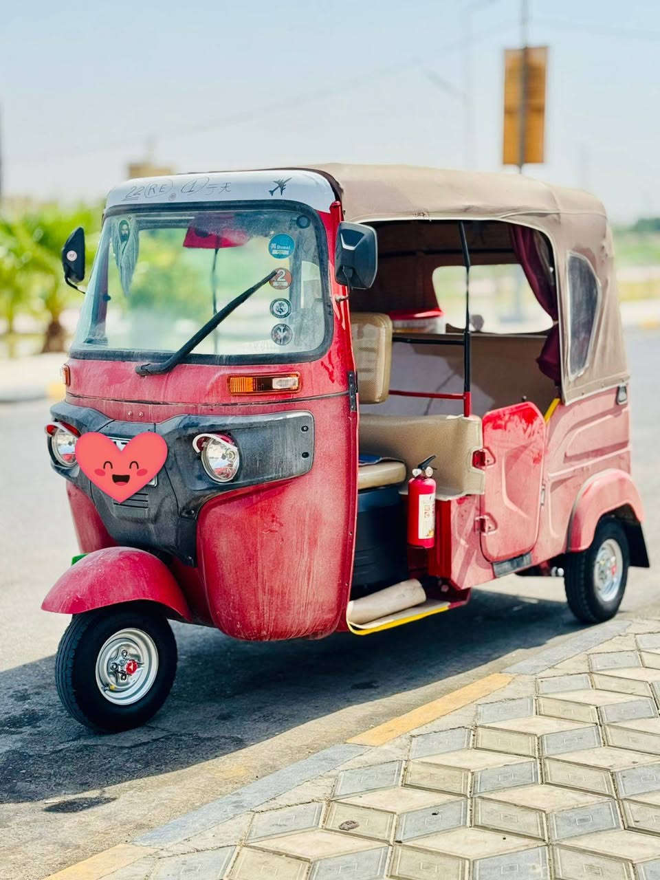 السلام عليكم تكتك مديل 22شهر 4التكتك مكفول عامه مبدل بس زنجيل وخياس قليل معمر مكان ميسان *********** اتصال واتساب السعر خاص
