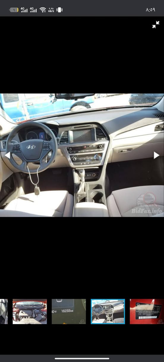 السلام عليكم سوناتا وارد امريكي ماشيه 66كير محرك مكفول حادث مرفق بل صوره سنوية29 رقم انكليزي ما عليه غرامه سياره باسمي تحويل ثاني يوم المكان بغداد السعر ١٣٥ رقم الهاتف ***********
