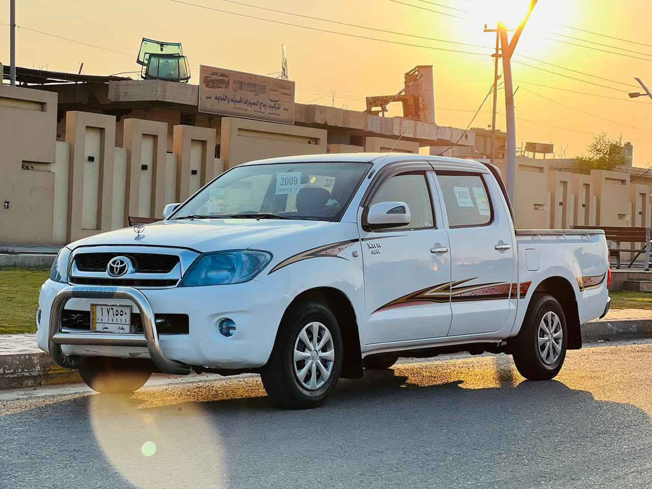 تيوتا موديل 2009 سعودي بيه صبغات رقم بغداد بسمي تحويل ثاني يوم  بدون حادث السياره 
مكانه بغداد السعر 135،$.  ***********
كير محرك تبريد كله شغال
