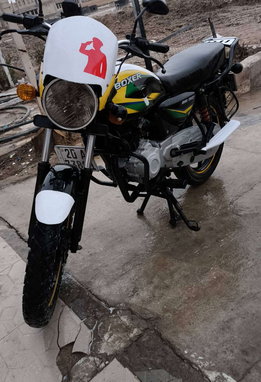 السلام عليكم دراجه بوكسر 2023لوحه وسنويه نكليزي تحويل ثاني يوم دراجه خير من الله عل وكاله وتجي وتكلب وتقتنع مابيها اي نقص مكانها بعقوبة ***********
