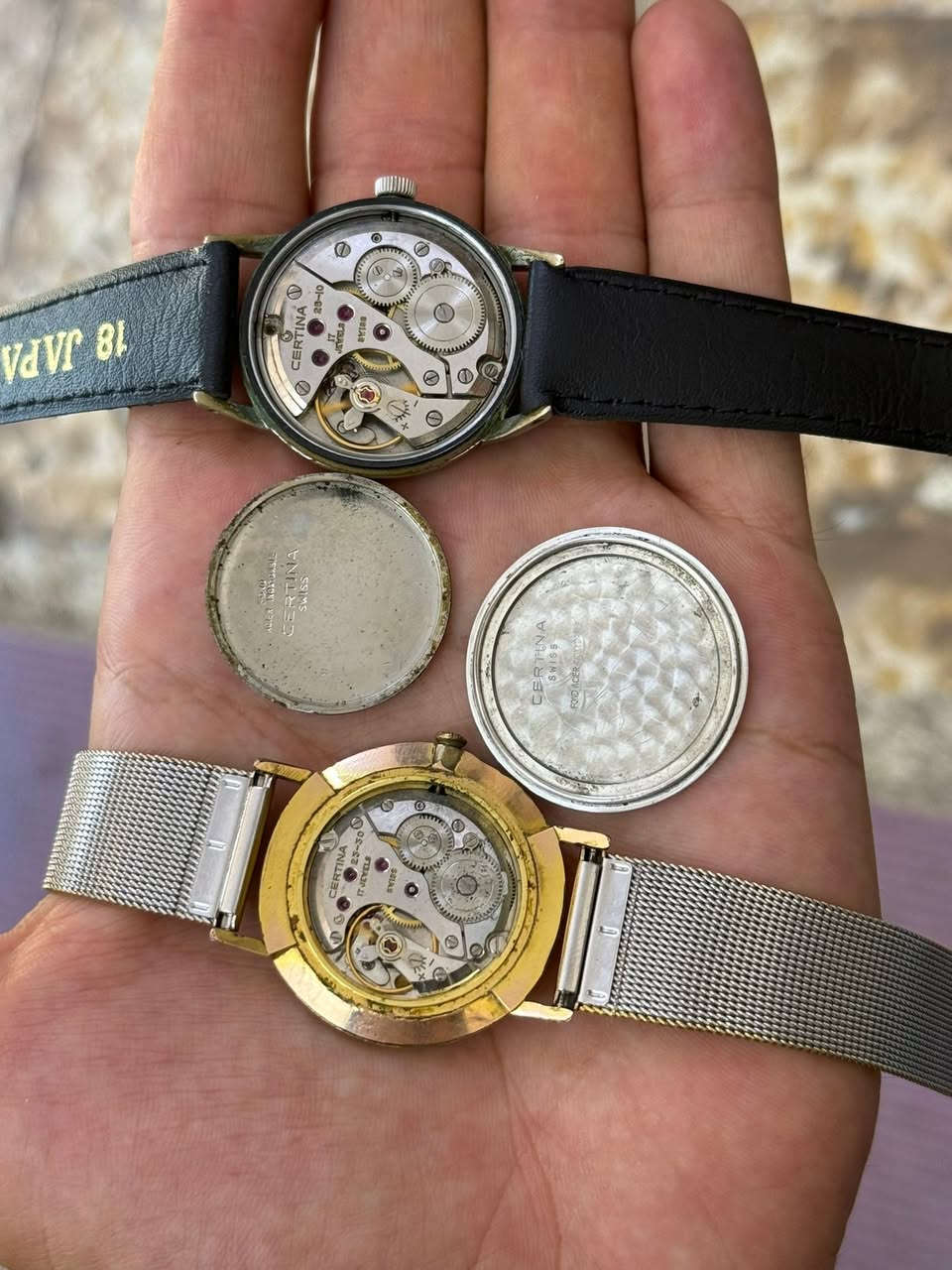 مجموعة ساعات سويسرية
اتوماتيك / نصب
تيسوت  /اتوماتيك
سيرتينا عدد ٣/تكويك
مونديا /تكويك
كلهم شغالين 
البيع شلع
سعر الكل ٤٠٠ الف
يوجد توصيل جميع المحافظات


**إذا كنت صاحب هذا الإعلان وتريد حذفه لأي سبب، رجاءا أرسل رسالة إلى الدعم الفني**