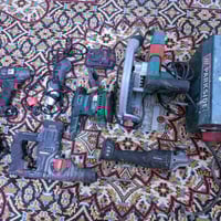 عدة كاملة • ماكنة لحيم • منشار خشب