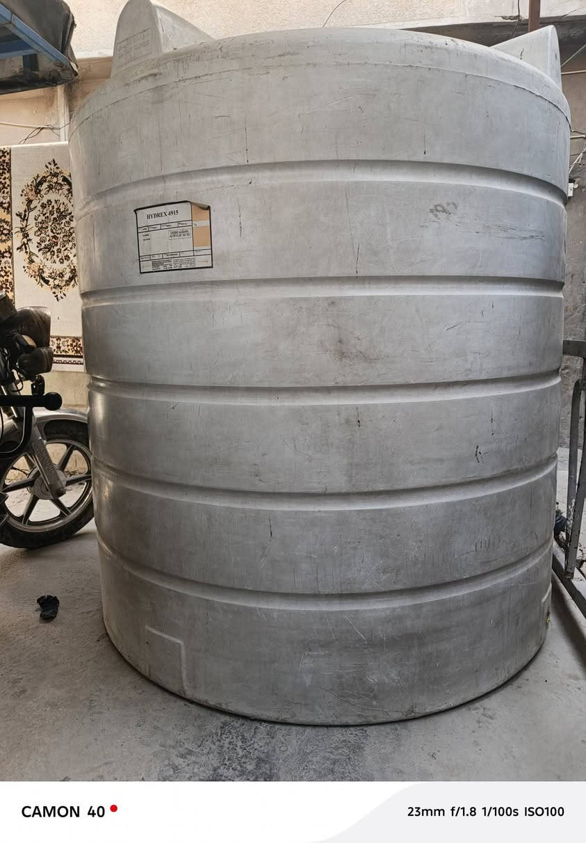 السلام عليكم شباب تانكي 3000لتر   سعودي مستخدم نضيف   بغداد الشعب ***********
