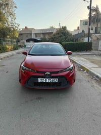 كورلا LE 2020 وارد امريكي محرك 1.8 ماشيه 80 ميل  رقم اربيل باسمي  حادث...