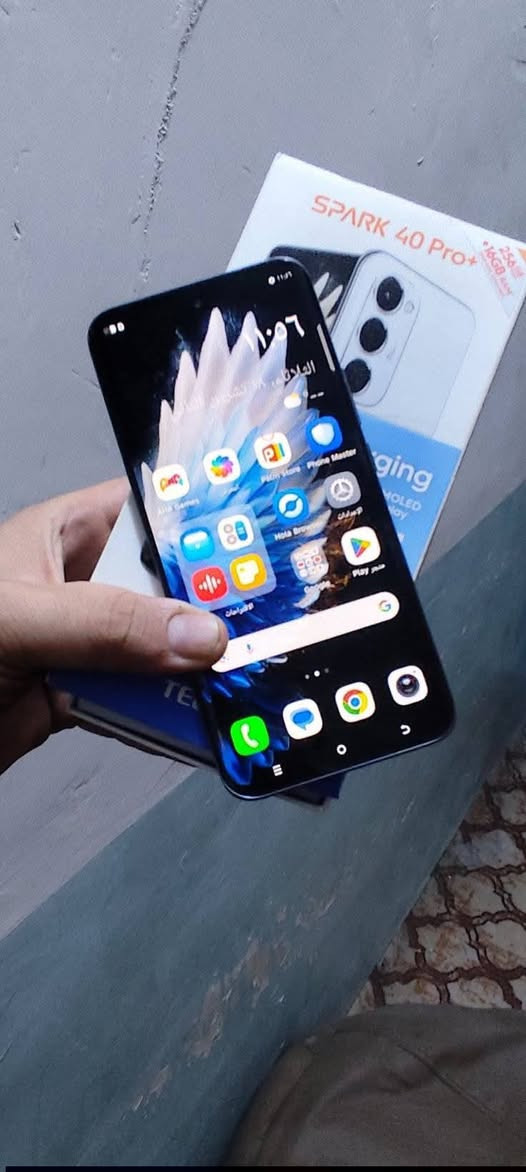 تكنو سبارك 40 برو بلس لبيع نضيف اخو الجديد سعره220وبي مجال حك الجيه مكاني نجف الشراي ي‏‪***********‬‏
