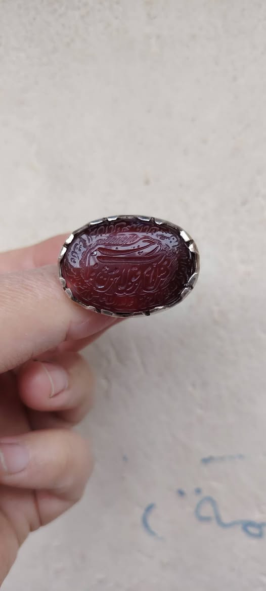 عقيق يماني كرزي الكرز مخطوط حرز سيد علي القاضي قطعه خشنه صياغه نجفيه سعره خاص


**إذا كنت صاحب هذا الإعلان وتريد حذفه لأي سبب، رجاءا أرسل رسالة إلى الدعم الفني**