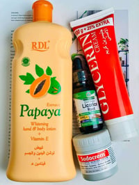 خلطة تبييض • مناطق غامقة • بالليل