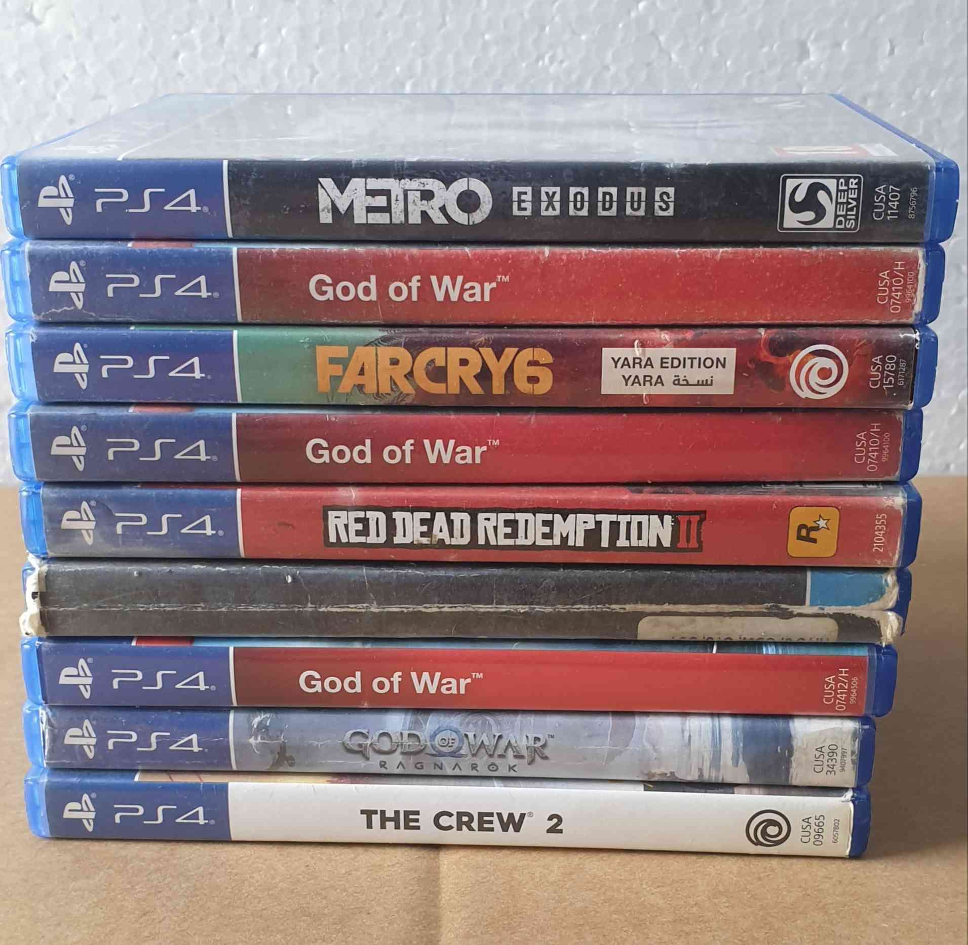 أقراص بلي فور للبيع عددهن 19 قرص سعر القرص 13 الف جملة فقط ابيع ما ابيع مفرد
أقراص نضيفة الله شاهد و رسولة فاحصهن قرص قرص فقط اكو كم قرص بيهن شخوط بسيطة بس شغالة نسخ و تشغيل سعرهن 260 الف سعر ثابت اخوان رجا 😊🌷🌷
مكاني واسط صويرة توصيل ماعندي 
تريد ادزهن توصيل دزلي اعتماد على ماستر و ادزهن


**إذا كنت صاحب هذا الإعلان وتريد حذفه لأي سبب، رجاءا أرسل رسالة إلى الدعم الفني**