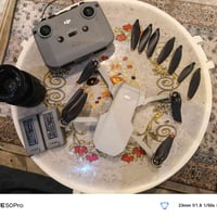ادوات تصوير سلام عليكم توفرت ميني تو  بطاريات عدد2 مع جويستك مع 7 ريش ...