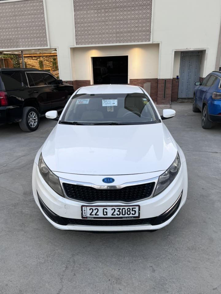 أوبتما 2012 خليجي كفاله عامه
رقم اربيل الجديد بسمي 
كير مكينه مكفول 
الحداديه جديده وتخم تاير جديد 
تدفئه تبريد شغال 
السعر ١٣٢ وبيه مجال 
مكاني بابل 
***********
