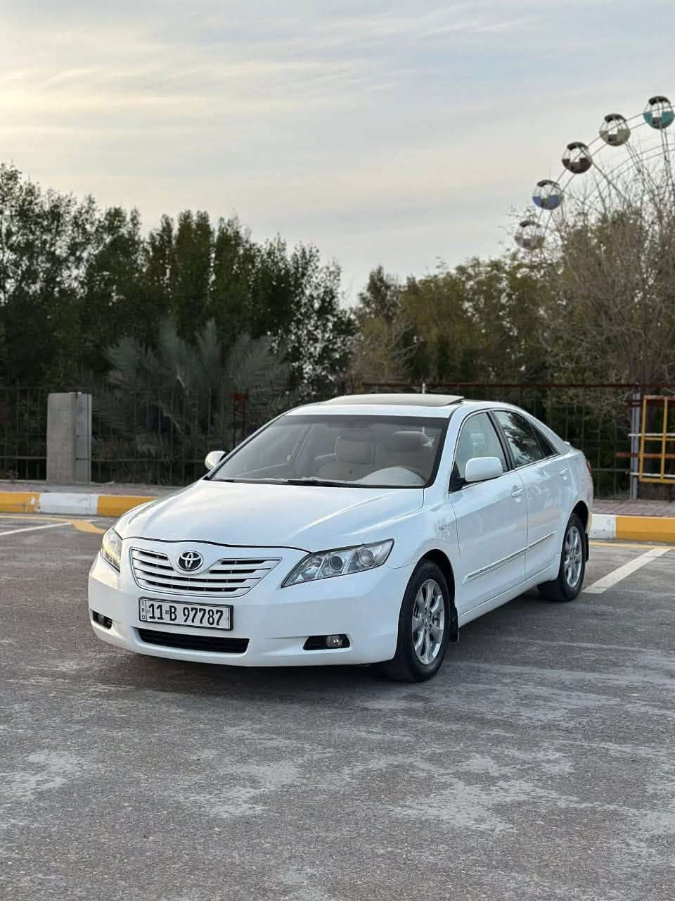 السلام عليكم تحيه طيبه الى جميع 🧿
#مكلف #بالنشر الكامري موديل  #2007 #خليجي  #GLX فول مواصفات رقم بغداد جديد  تحويل شرط مكينه 2400 يعني4 سلندر  لاتنقيص ولابخار  شرط   👍
 #مكينة كير حدادية تبريد تدفئة كلة شغال خير من الله ترايك للبصره وين متريد تفحص افحص بيه قطعتين صبغ جاملغ خلفي وجاملغ امامي اثر شخوط بدون اي معجون وبدون حادث  وبارد باب الصدر موضح بالصور 
   __ مواصفات🔻 
💎تحكم ستيرين 
💎فتحه سقف سلايد روف 3 طكات
💎تبريد قطعتين 
💎داخل بيجي مخمل     
💎  كروز سرعه 
💎كشن كهرباء 4 حركات       
 💎شاشه وكامره خلفيه 
💎صاج ملكي        
سياره كلش جديده مامتعوبه مال بيت جناي 
 كما موضح بالصوروالفيديو  
السعر 104 بيها مجال بسيط للشراي🚸🤲
مكان السياره الانبار الفلوجه رجاء رجاء ماعاجبك السعر ماعندك امكانيه لاتكسر بحلال الناس اعبر المنشور وجنك ماشايفه كلشي اكو بالسوك وكلشي بسعره الي يدور جديد ونضيف يتفضل يتصل  
#اي_استفسار_يرجى_الاتصال📞👉📲
***********
***********
