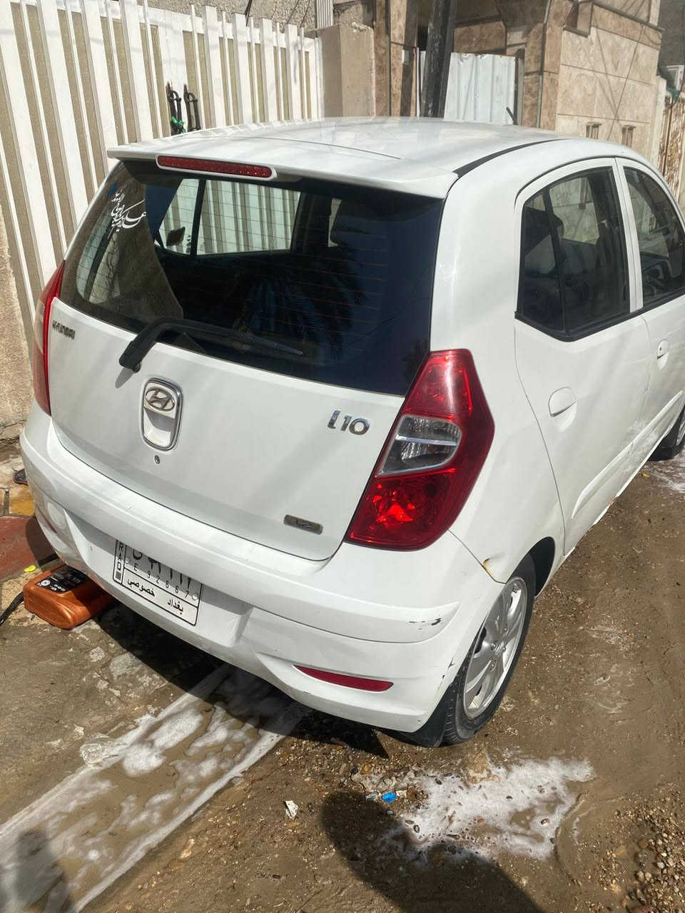 سلام عليكم هونداي i10 لبيع موديل 2013 ماشية 56الف السعر 70 وبيه مجال مكان السياره بغداد رقم الهاتف ***********
