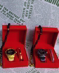 بكج رجالي • ساعة • أسوار ستانلس