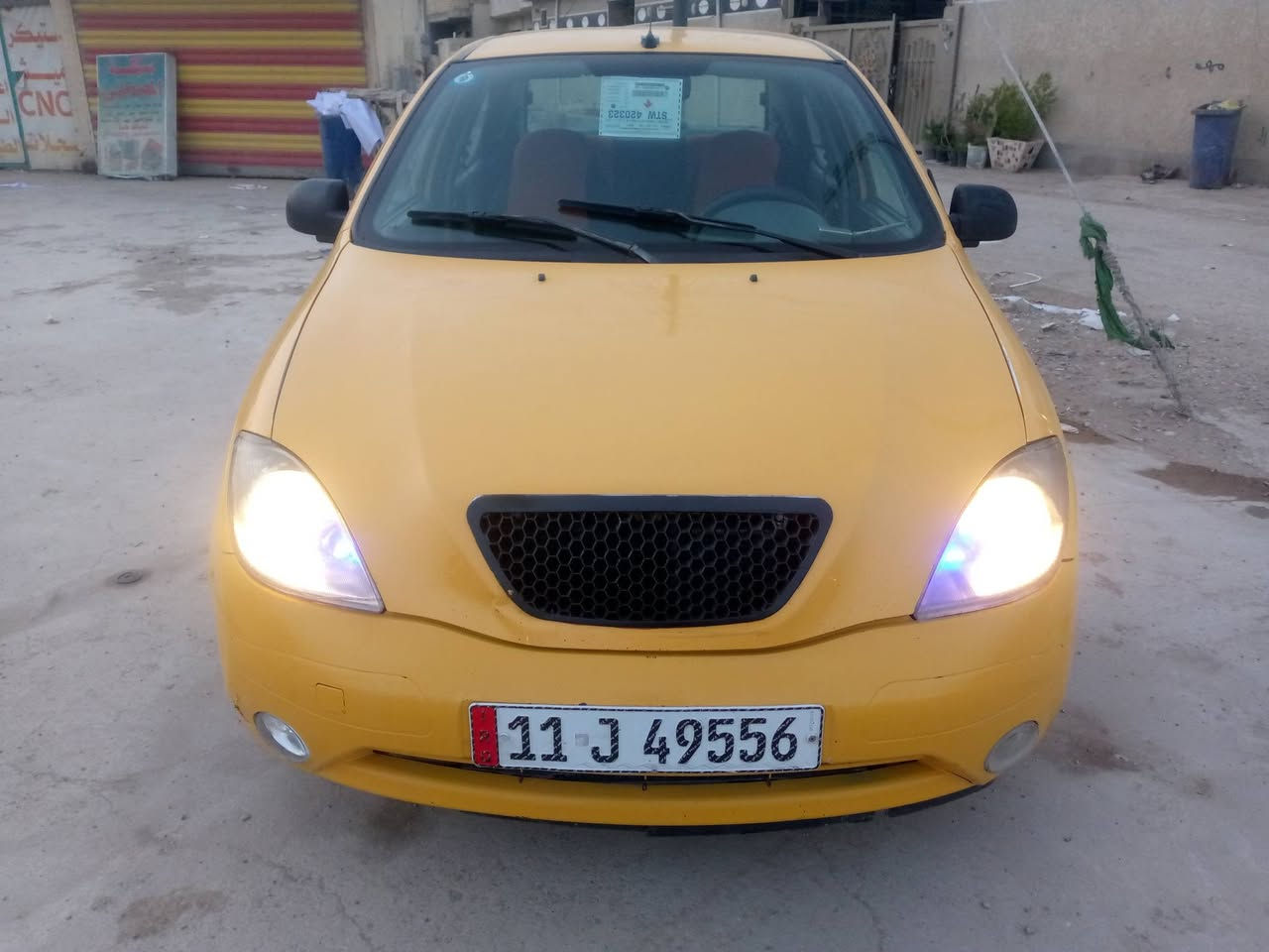 سلام عليكم عندي طيبه موديل 2016  سياره خير من الله مانقصه شي كير محرك مكفولات سياره خير من الله دوشمة جلد صدر خلفي امامي جديد كهربايات جديده  تبريد ثلج تخم تاير جديدسياره ماشيه حقيقي سياره ~ ~ مامشتقله_~ تكسي مال بيت مصفره هيه وغرامات رقم بغداد انكليزي تحويل ثاني يوم العنوان بغداد رقم*********** خابر بيك خير ودلل مامتواجد على الفيس خابر على رقم وبيه مجال لشراي
