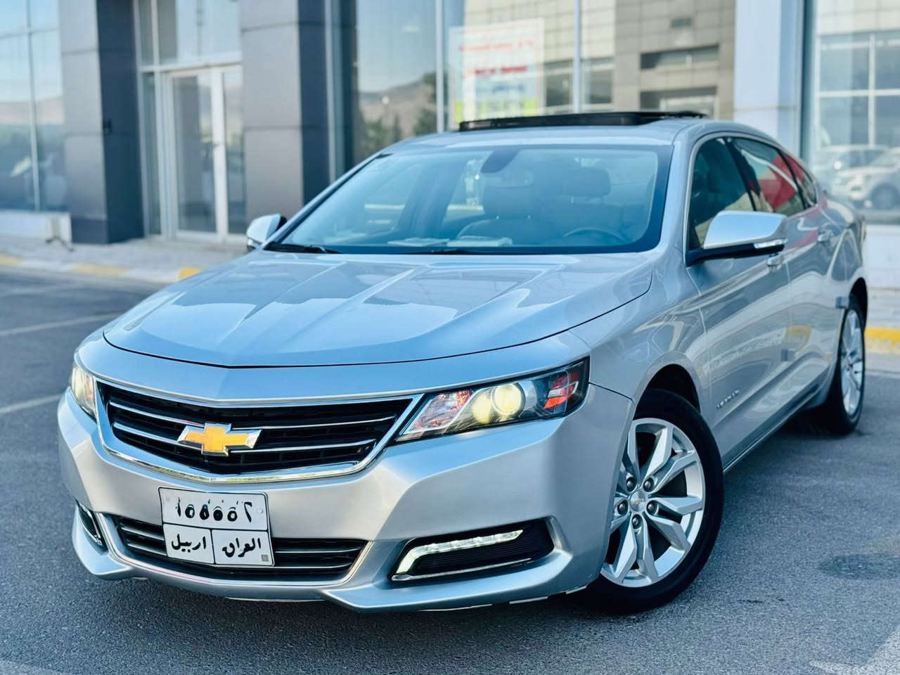 ﷽
CHEVROLET IMPALA LT1 2019
شوفرليت أمبالا موديل 2019 فول مواصفات 
مواصفات LT1 فول مواصفات پانوراما
لون سلڤر
-------------------------------------
مكان🌆: سليماني                       سعر💵:129$🔐
تليفون📲*********** /// ***********
                     -------------------------------------
 ▫️محرك V6 3.6L سته سلندر محرك مرغوب
🔹گير و محرك بشرط مامفتوح✅
🔹بدون صوت و بدون صرف و خلل بشرط
🔹ماشية ٦٧ الف حقيقي 
🔹بيها اتنين بصمة بيلادي موجود

▫️سيارة جديد حيل حيلوة نظيفة
🔹سيارة بيها (( تلات قطع صبوغ )) بدون داخل 
🔹شرط بدون داخل بدون أيرباگ 
🔹أيرباك ١٠٠/١٠٠ سليم بيلادي 

▫️مواصفات فول مواصفات 
( بصمة - پانوراما - داخل كريمي - شاشه كبير - شاشة قاصة - تشغيل عن بعد - كشن جلد - كشن تتفئة - ستيرن تتفئة - بريك بصمة - بلاجكتور - فوليوم - تحديد سورعة - بعد )

◽️اربع تايرات و ويلات جديد 
🔹سيارة شرط بدون اى نواقص گير و محرك و حدادي و كاهرباى كل بشرط
سنوية و رقم و هزة جديد سنوي بأسمي 
🔹تحويل غرامة بشرط 
____________________________________
