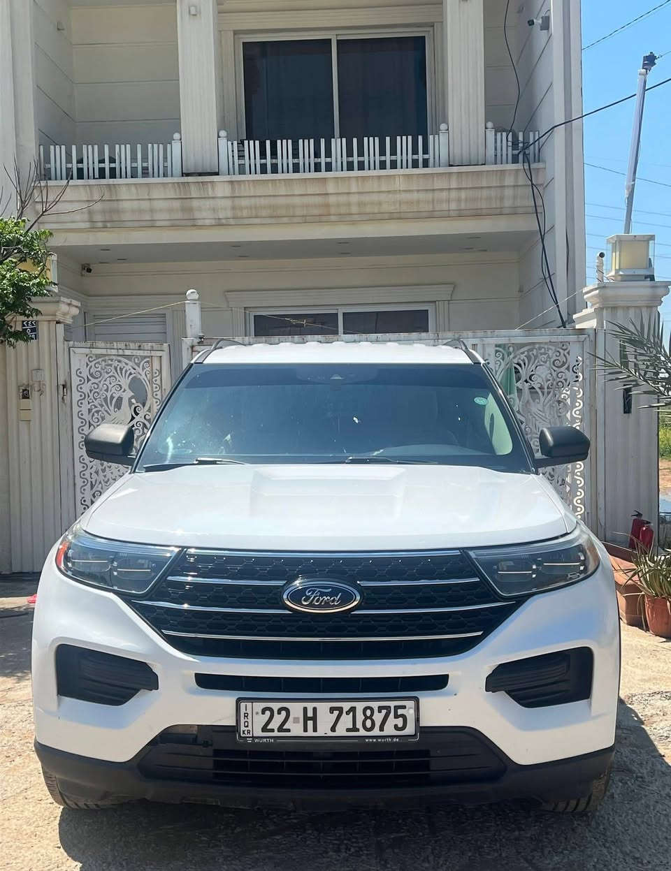 فورد اكسبلورر       —  Ford Explorer
‏‎‏‎وراد أمريكي.     —  سعر ( 210$)

‏‎‏‎الموديل           —2020

فئة.                 — XLT 

حجم المكينه   — V4/2300T

‏‎‏‎اللون               — ابيض 

رقم شانصى/ 1FMSK7DH7LGC22375

‏‎‏‎المسافه المقطوعه — 70 ميل

‏‎‏‎حاله السياره. — بدون صبغ 

‏‎‏‎المواصفات 
‏‎‏‎- بصمة تشغيل 
‏‎‏‎- بصمة أبواب 
‏‎‏‎-تشغيل عن بعد 
‏‎‏‎-ترحيب عند الاقتراب 
‏‎‏‎-كشنات جلد 
‏‎‏‎- رادار جانبي 
‏‎‏‎-رادار امامي 
‏‎- رادار خلفي 
‏‎‏‎- شاشه كبيره تدعم نظام الأبل كار باي ونظام الاندرويد 
‏‎-تدفئة ستيرن 
‏‎-گير ماوس  
‏‎-اوتو هولد 
‏‎-اوتو ستوب 
‏‎-هندبريك بصمه 
‏‎-٧وضعيات قياده 
‏‎‏‎-كشنات تدفئة 
‏‎‏‎- ستيرن بحركه كهربائيه 
‏‎‏‎- تبريد مركزي 
‏‎‏‎- بگ لايت LED 
‏‎-صندوق كهربائي 
‏‎-كشنات VIP 
‏‎‏‎- كود باب 
‏‎‏‎-كرسي السايق والراكب بحركه كهربائيه
‏‎‏‎-تحكم ستيرن جهتين 
‏‎‏‎-تحديد سرعه 
‏‎‏‎-مانع انزلاق 
‏‎‏‎-ليد نهاري
‏‎‏‎-كامره خلفيه دواره 
‏‎‏‎باقي المواصفات المعروفه 

صور حادث موجود‏‎

‏‎‏‎رقم السياره    — اربيل دولى

‏‎‏‎موقع  السياره — اربيل
للاستفسار 
لاتصال او واتس على الرقم 
رقم فايبر + واتسابا
 *********** اسيا
 *********** كورك
