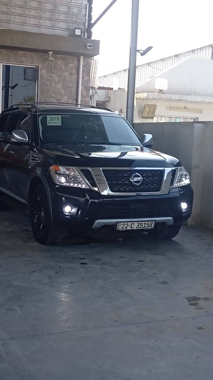 نيسان باترول ارمادة م 2018 للبيع
مكينه او كير  مكفولات 8سلندر 5600 

حداديه جديده أماميه او خلفيه 

تخم تاير ما بيه شي السياره مو شغال تبريد ثلج 

السياره جديده بمعنى الكلمه ما ملعوب بيه 

فول مواصفات بلاتينيوم اعله فئه 

فتحه بصمه تشغيل عن بعد رادارات خمس كامرات كشنات جلد كشنات كهرباء حته السبع راكب كشناته كهرباء تبريد تفئه بلكشنات 
شاشات خلفيه  تحكم استيرن او  بعد بيه هواي مواصفات  

وارد أمريكي حادثه جدن خفيف جاملغ امامي جهة العبري فقط امبدل او باب عبري فقط رش كلير او الباقي كفاله 

رقم اربيل انكليزي بسمي سنويته للا 2030 

مكاني نجف الاشرف 

للإستفسار  ***********

