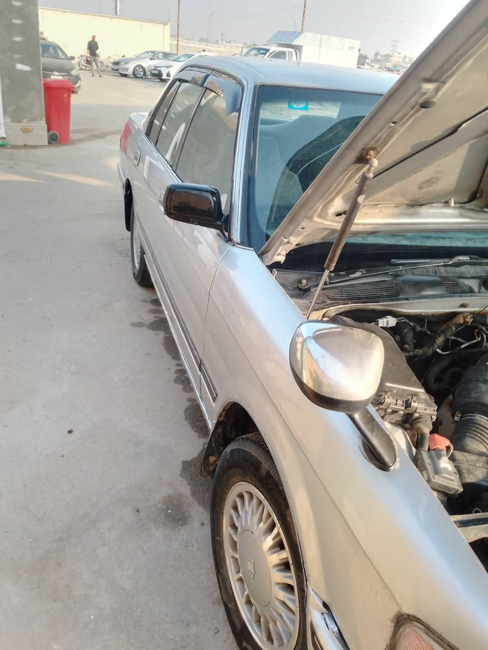 ارنب گصيف محرك ونجي 2000 موديل 1992  سنويه بسمي توني شاد لوحات جدد سعر ب75$ وبيه مجال قليل مكان السياره الناصريه شطره ***********
