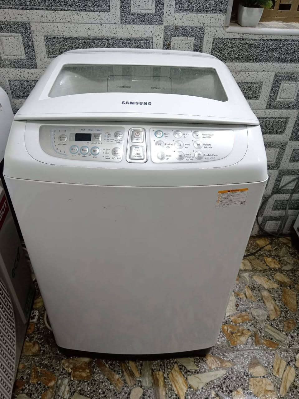 سلام عليكم غسلات سامسونك جدد كل وحد حجم 13 مكان مدينه الصدر ***********

