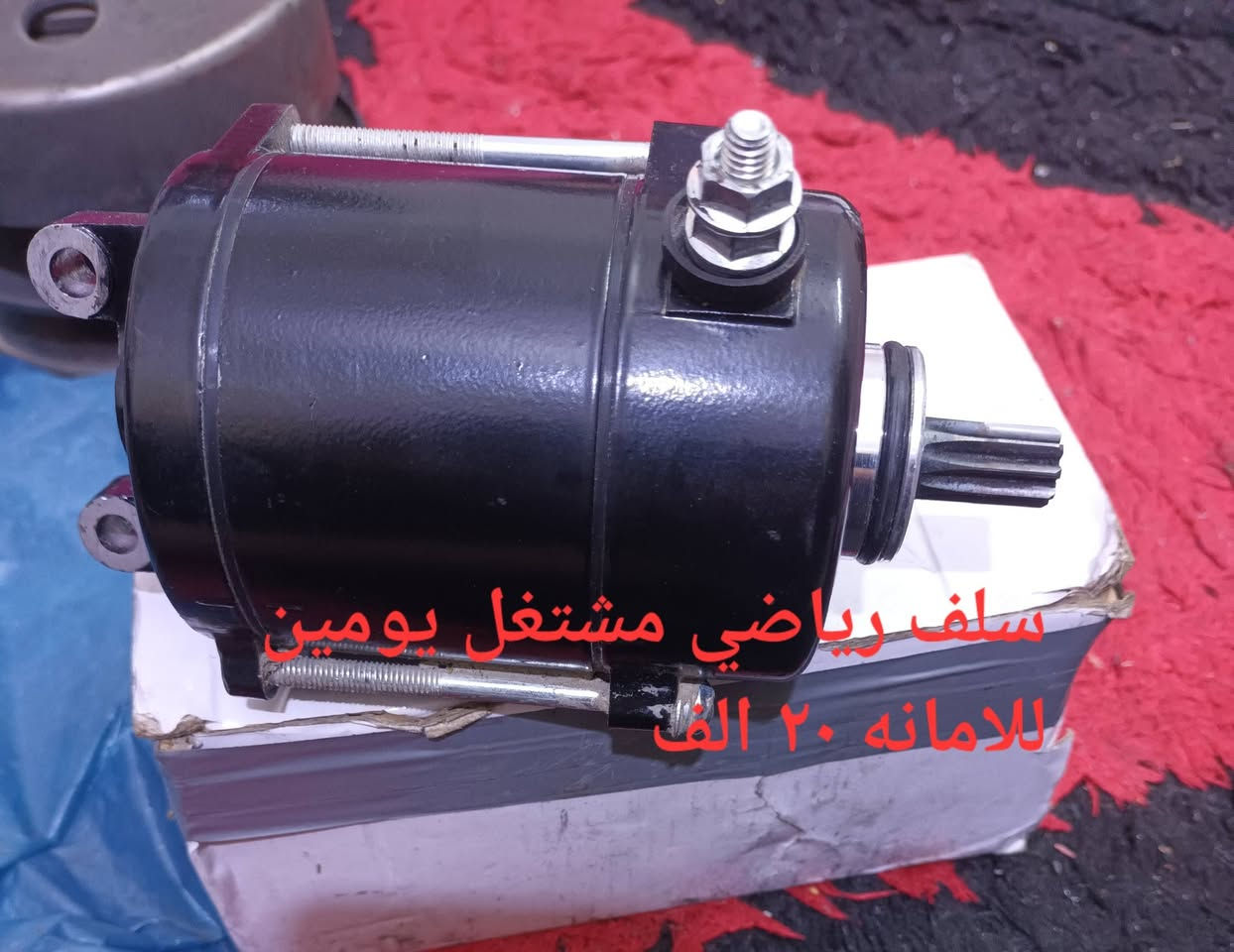 السلام عليكم ذني للبيع التفاصيل داخل المنشور


**إذا كنت صاحب هذا الإعلان وتريد حذفه لأي سبب، رجاءا أرسل رسالة إلى الدعم الفني**