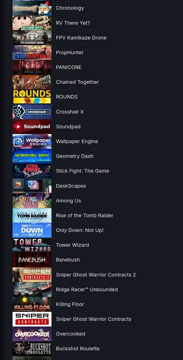 سلام عليكم اخوان
عندي أكاونت ستيم للبيع، صرفت عليه 305 الف دينار وأبيعه بسعر 220 الف دينار. الأكاونت ليفل 30 وفيه 18 الف ستيم بوينت بالإضافة الى 2 دولار رصيد.
كل الألعاب اشتريتها بطريقة قانونية وهذي قائمة الألعاب
سلام عليكم هاوریان 

Battlefield 6 with all DLC
HITMAN World of Assassination with 11 DLC
Forza horizon 6 upcoming 
ARC Raiders with Bonecrown Set
Avatar Frontiers of Pandora
Sniper Elite 5
007 First Light
FOR HONOR
Sea of Thieves
Rust VAC Banned
Tom Clancy Rainbow Six Extraction
Tom Clancy The Division
Tom Clancy The Division 2
Fallout 4
Fallout 76
Arma 3 with Malden DLC Zeus DLC and Art of War DLC
PUBG with PC Rank Unlock
ACE COMBAT 7 Skies Unknown
Frostpunk
Dead by Daylight with 6 DLC
Green Hell
Sleeping Dogs Definitive Edition
Rise of the Tomb Raider
Metro Last Light Redux
SOMA
Alan Wake
Moonlighter
theHunter Call of the Wild
Human Fall Flat
This War of Mine Final Cut
Company of Heroes 2
Bendy and the Ink Machine
Geometry Dash
Among Us
Overcooked
Killing Floor
Stick Fight The Game
Buckshot Roulette
Sniper Ghost Warrior
Sniper Ghost Warrior 2
Sniper Ghost Warrior 3
Sniper Ghost Warrior Contracts
Sniper Ghost Warrior Contracts 2
Medieval Dynasty
Icarus
Old World
Bodycam
Ultimate Epic Battle Simulator 2
The Walking Dead
Car Mechanic Simulator 2018
Thief Simulator
Ridge Racer Unbounded
Tomb Raider Legend
Easy Red 2
Chained Together
ROUNDS
Quarantine Zone The Last Check
PANICORE
Bhop PRO
MISERY
SurrounDead
Chronology
RV There Yet
FPV Kamikaze Drone
PropHunter
Reflex
Police Car Simulator
Tower Wizard
Banebush
Only Down Not Up
Empires of the Undergrowth
The Wandering Village
INDUSTRIA
CS2 VAC Banned
Wallpaper Engine
Soundpad
Crosshair X
CPUCores Maximize Your FPS


**إذا كنت صاحب هذا الإعلان وتريد حذفه لأي سبب، رجاءا أرسل رسالة إلى الدعم الفني**