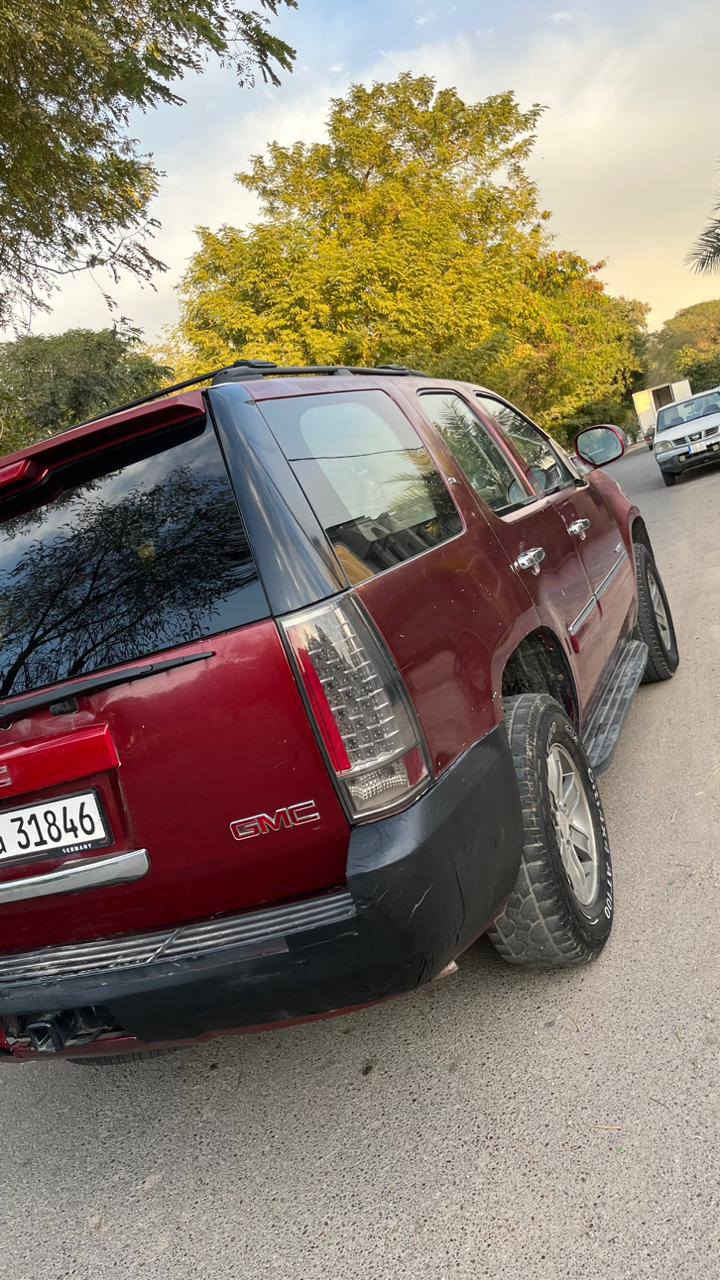 سلام عليكم جمسي يوكن بتره slt للبيع
ترقيم وسنويه جديد بسمي
محرك 5300  
موديل 2008 سياره مكفوله من الكص والكلبه  مصبوغه حزام  بيه طخات وصبغ جارد سياره  مكينه كير مكفولات بيهه نواقص السعر 125 العنوان بغداد مجاور جامع براثا رقم الهاتف ‭‭0790 287 3704
