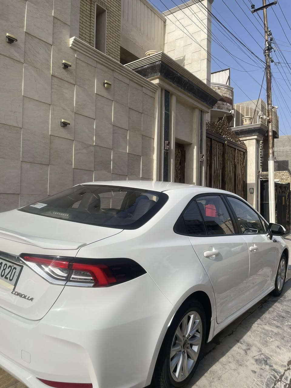 السلام عليكم
كورولا هايبرد ( 2025 ) شكل الخليجي باركود
محرك 1800 على وضع الشركة ماشية 16 الف 

رقم بغداد الجديد بأسمي وهزة جديدة تحويل ثاني يوم

فول مواصفات 1/1 
كير محرك تبريد دواخل كله ع وضع الشركة

كفالة عامة عدا رصعة بالصندوق ع كد ٣ اصابع pdr

السعر / 154$
مكاني بغداد السيدية
هـ/***********
