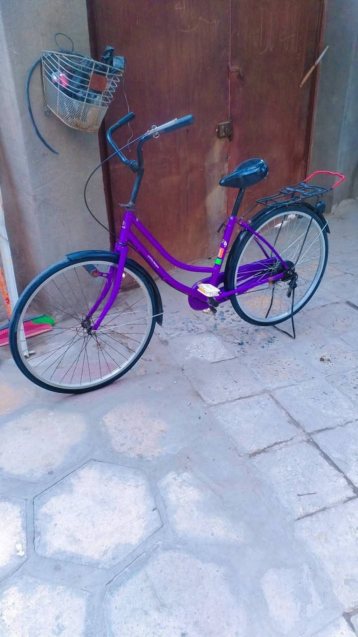 السلام عليكم 
بيسكل سياحي بلاد جديد كلش حجم 26 
سعر 135 والشراي يدلل ***********
