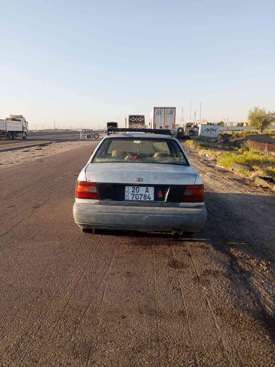 للبيع🚙. ب 19ورقة💸
⛽هونداي اكسنت  1993
✅سنوية لل 31
✅هزه جديده لشهر 2
🚙مشروع وطني وين ما جان تتحول 
🚙بأسمي تحويل ثاني يوم 
🚙كير اوتوماتيك ميكانيكي
🚙المحرك بي تبخير بس نشط او  خير من الله تفحص بيدك او تاخذ.
🗺️العنوان/ جنوب بغداد/  الدولي السريع /الجسر السابع/قرب محطة النجمة الحكومية
☎️***********
