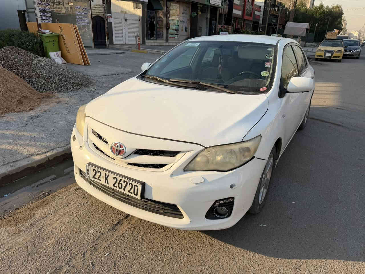 سلام عليكم
للبيع كورلا 2011 خليجي سنويه باسمي تحويل مباشر السياره بدون نقص مكان السياره بغداد السيديه أو الشرطه الخامسه رقم الهاتف*********** 
السعر 135 بيها مجال
