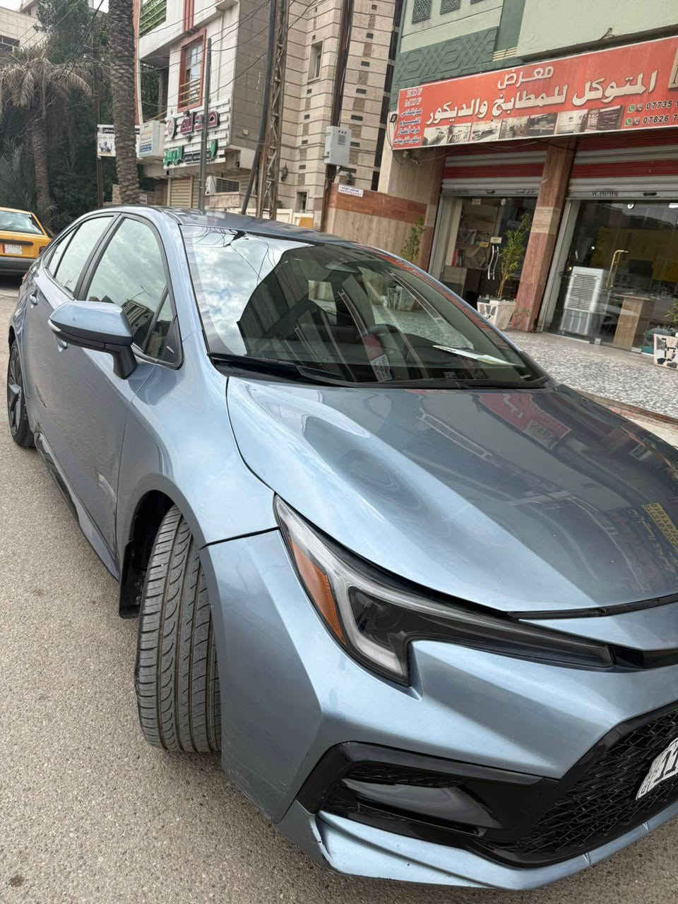 Corolla 2023 se
كورلا ٢٠٢٣ se 
•مواصفات 
• بصمة بيبان 
• بصمة تشغيل 
• تشغيل عن بعد 
• تحديد مسار 
•كروز سرعة 
• ابل كار بلاي 
السيارة ماشية ٧٠ الف كيلو مو ميل
حادث السيارة مال امريكا موضح حادث خلفي وبالعراق صار بيها حادث امامي بدون لا شاصي ولا لغود والسونار موجود قبل اسبوع مسوي
جاهزة السيارة باتري جديد 
تخم تايرات جدد
تبديل دهن وفلاتر جديد
جديدة السيارة ربع متصرف عليها

سعر السيارة ١٤٠ وبيها مجال 
للتواصل *********** بغداد, العراق
