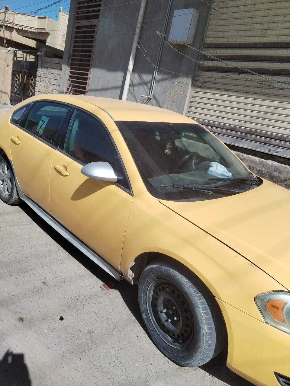 سلام عليكم انبالا 2009 تكسي للبيع محرك وكير وصدر وتبريد وتدفىه كلها بلشرط رقمها نينوى صدامي شرط التحويل السعر 45 وبيها مجال للطيبين الاستفسار اتصل ***********
