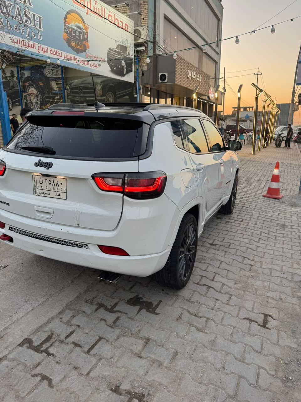 جيب كومباس 2022
المحرك 2400 /4 اسلندر بقوه عاليه واقتصاد بل وقود

نقل حركه اوتماتيك 8 سرعات + دفع رباعي AWD

اللون ابيض + اسود (تو كلو)

ويل رياضي مميز حجم كبير 

لايتات LED امام خلفي + LED نهاري 

داخل جلد مميز اسود 

مقاعد كهرباء تبريد + تدفئه 

شاشه كبيره + Android Auto+Apple CarPlay

شاشه عدادات دجتل كامله 

كامره خلفيه 

دبل اكزوز 

نقاط عمياء 

مثبت سرعه + تحكم استيرن متعدد

دخول ذكي وتشغيل بصمه 

تشغيل عن بعد 

جنطه كهرباء 

مكيف اوتماتيك دجتل مزدوج 

نظام مانع انزلاق +ثبات الكتروني + وسائد هوائيه متعدده

  رقم الهاتف /***********

العنوان بغداد / البلديات
السعر /173
