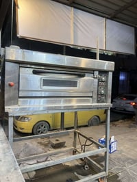 يوجد شوايات كص ثنين وشوايه دجاج وأجنحه ويوجد جهاز بيتزا وجهاز كنتاكي  ...