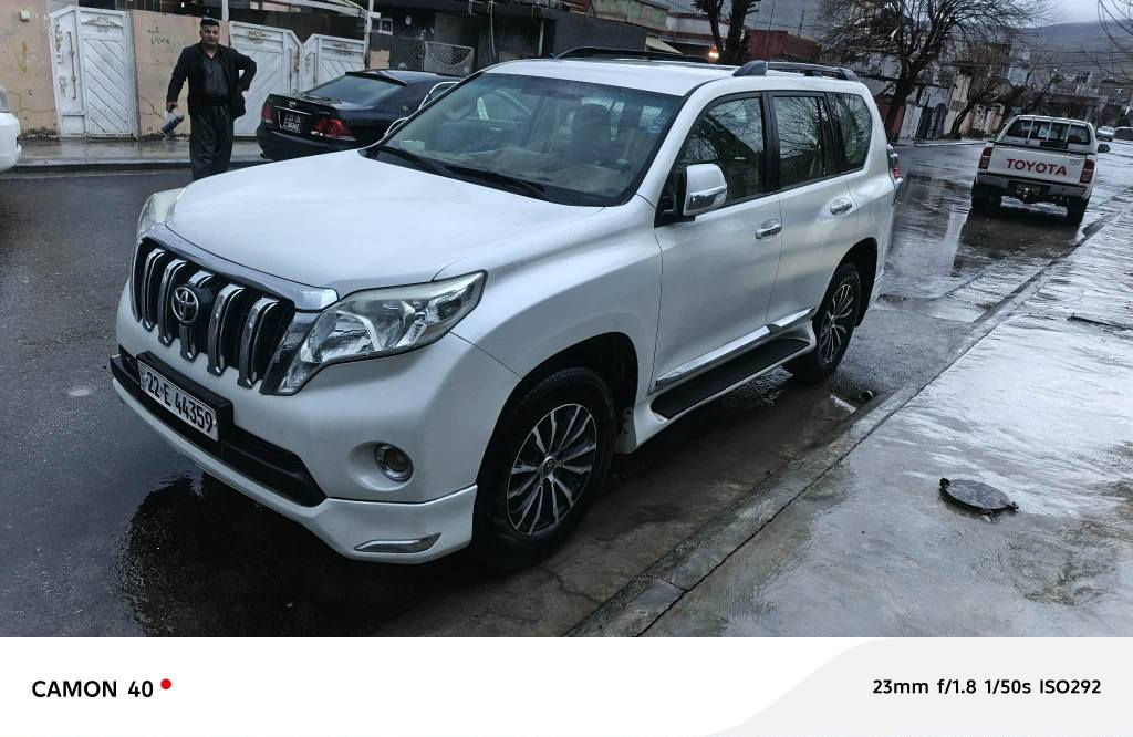 پڕادۆ مۆدێل 2015
بێ بۆیاخ
ساردوو بۆیاخ و دارو بەردی بەشەرت
مەکینەی نەکراوەتەوە
سەنەوی تا 2031 تازەیە
دەعامی بۆ دەعامی بەشەرت 
سەیارەکە هی ماڵی خۆمانە
تەحویل وەکالەت بەشەرت
سعری 320 گەڵا
+9647719482887 السليمانية, العراق


**إذا كنت صاحب هذا الإعلان وتريد حذفه لأي سبب، رجاءا أرسل رسالة إلى الدعم الفني**