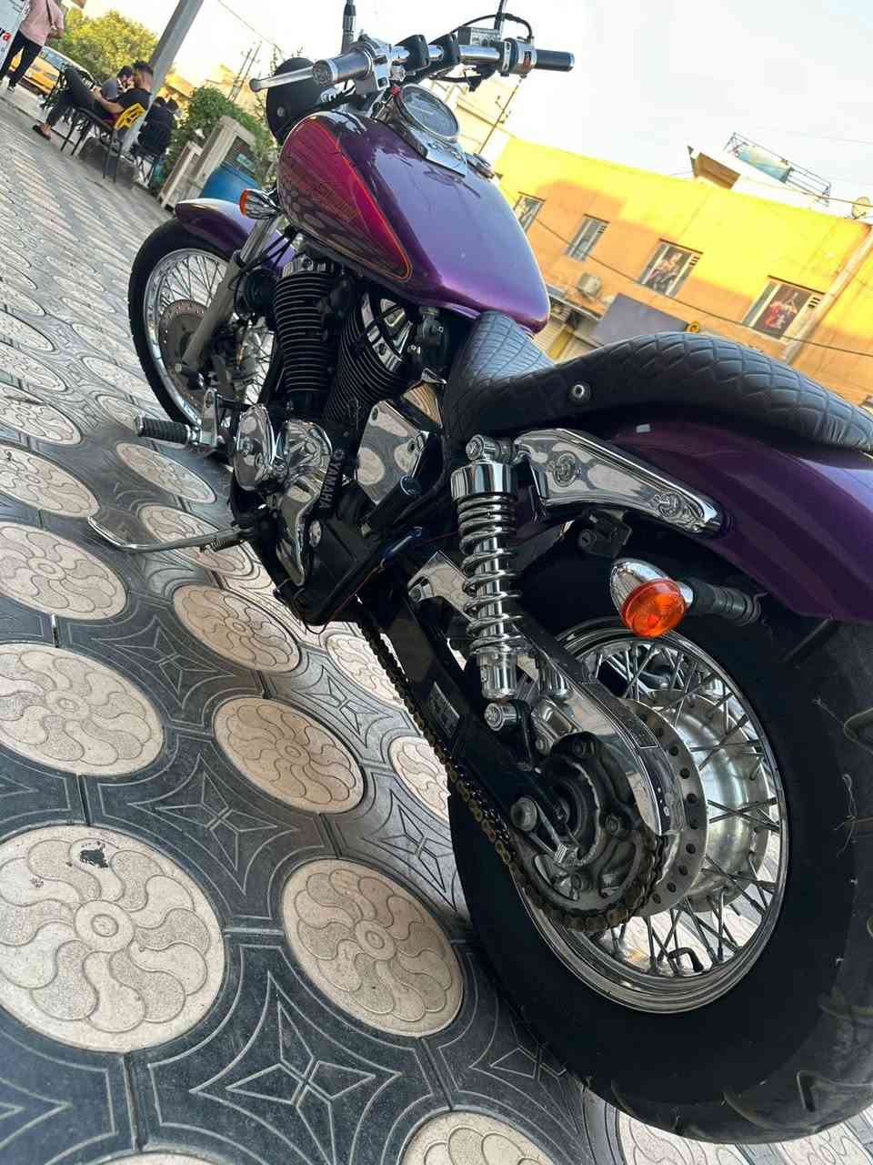 هارلي شادو سلشر  محرك 400 السعر 15 ورقه وبيه مجال ***********بغداد / كاضميه
