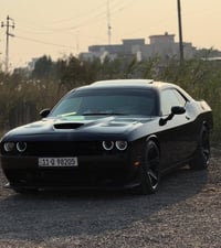 دوج جالنجر 2018 فول مواصفات 1/1  رقم بغداد تحويل مباشر  فتحة سلايد كشن...