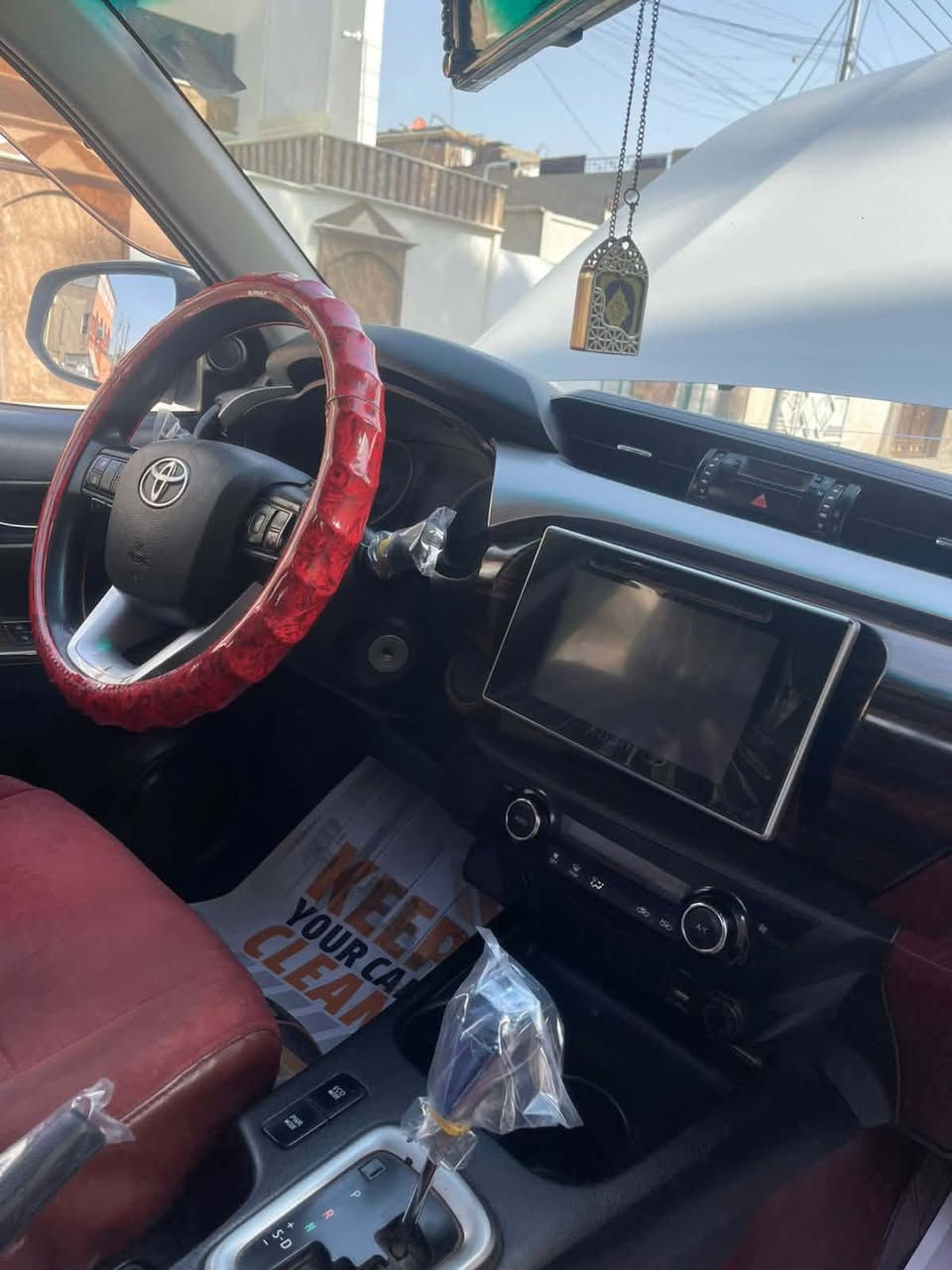 تويوتا هايلوكس موديل 2016
مكفوله كويتي شاصي 19 ناصي
***********
السياره جديده 
تخم تاير اصلي 
صدر جديد 
مكينه وكير ع الشركه
ترهم مراوس فقط ب هايلوكس فور ويل ش22
رقم بغداد باسمي السعر 245$
*********** بغداد, العراق
