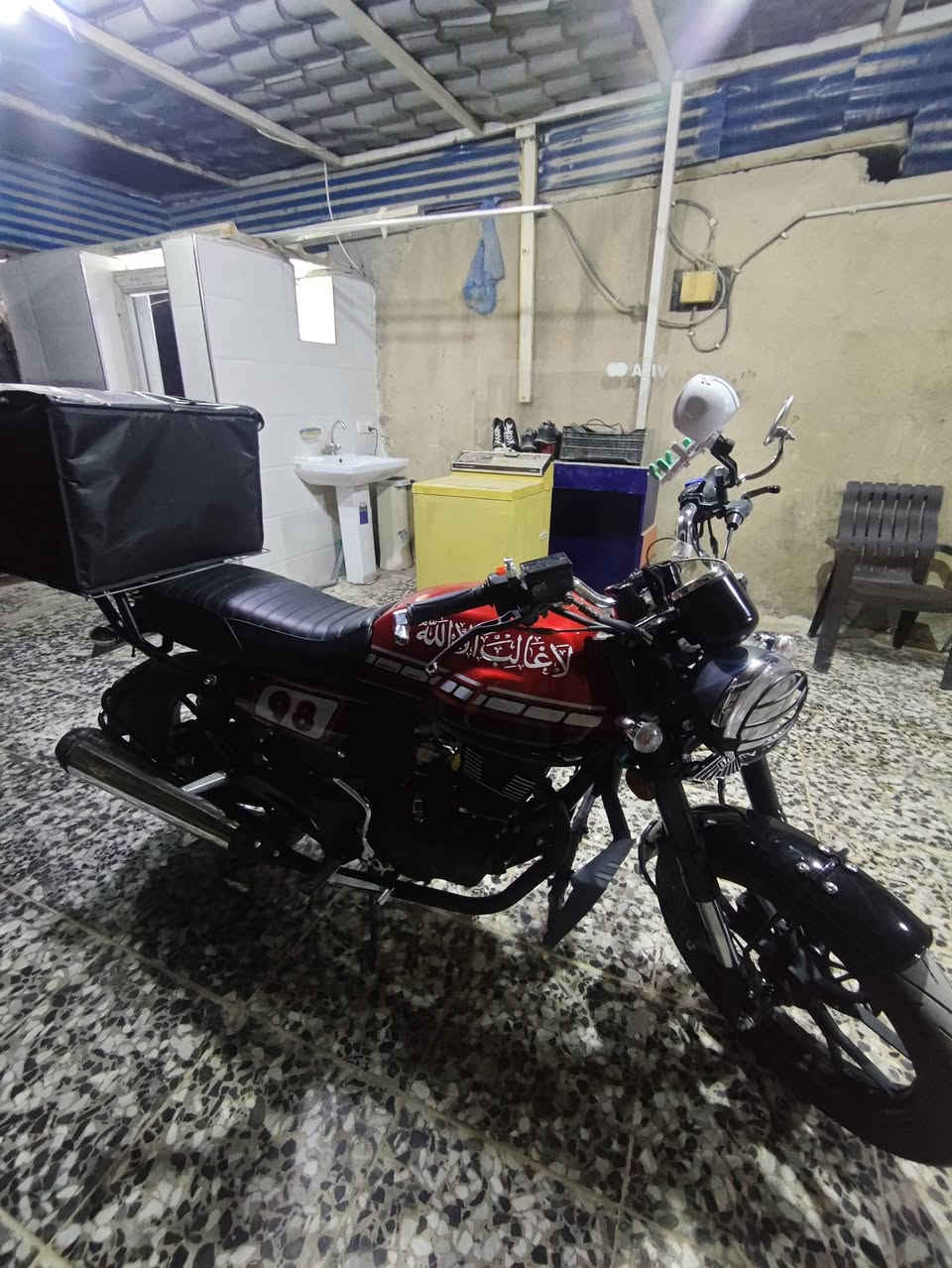 سلام عليكم
دايون لايتي للبيع 
رقم سليمانية تحويل ثاني يوم سنوية بسمي دراجه ما ماشية هواي نفس ما موضح بل صورة والعداد دراجه نضيفه حالها حال الزيرو ما مشتغلة دلفري هواي شي قليل 
عنوان بغداد الامين الثانية 
رقم الهاتف ***********
