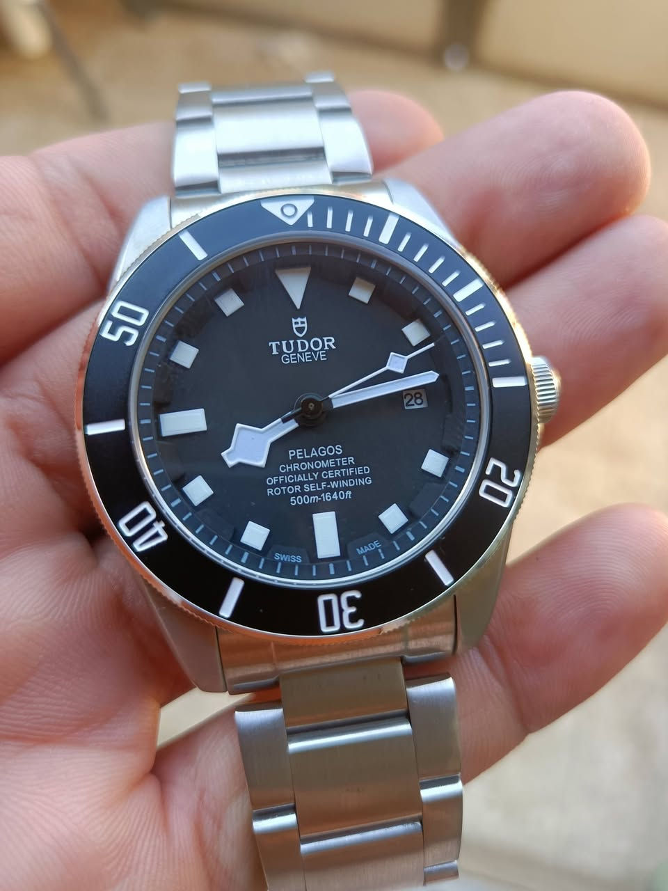 تيدور أوتوماتيك قفل بحري ماستر كوالتي عالي  
السعر🔴  140 الف 
 *********** ☎️
🔰لتوصيل مجانا ✅  🚛🚕
